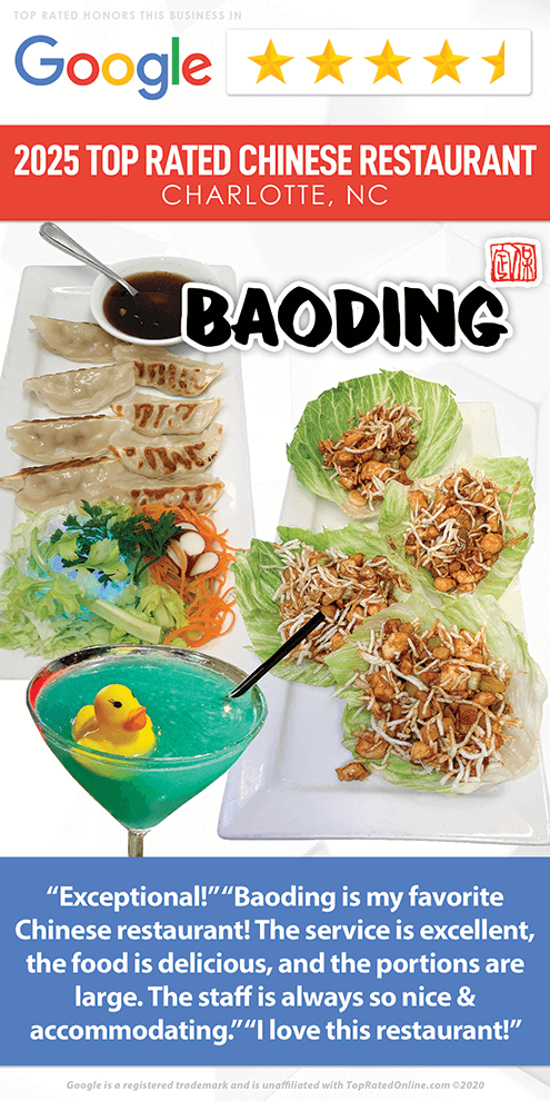 2025 Google Top Rated Chinese Restaurant Charlotte, NC